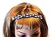 Yeshan Big Rhinestone Crystal Beaded Plastic Headband,Hairband for girls,Blue