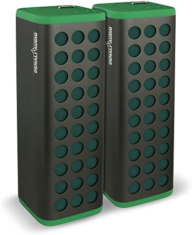 NEW SUMMER 2016 Wireless Rechargeable Bluetooth Stereo Surround Sound Large Dual Pairing Speakers by Denali Audio