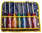 Klein Tools K7 Nut Driver Set- 3-Inch Shafts, 7-Piece [並行輸入品]