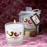 Enchanting love bird candle favors (Set of 48)