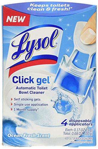 4CT Lysol FreshClickGel (Pack of 1)