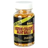 Splatmatic Flying Colors 400ct Airsoft Paintballs - 6mm - Yellow