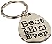 ThisWear Mothers Day Gifts for Mimi Best Mimi Ever Metal Pendant Keychain Key Tag