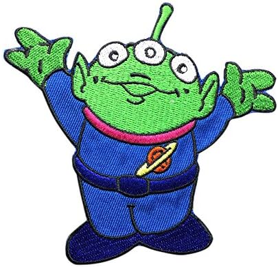 Toy Story Alien Patch Embroidered Iron on Patch Cartoon Patches