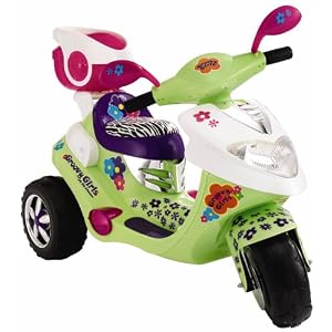 Kid Trax Groovy Girls Va Va Vroom Scooter Electric Ride On by 