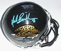 Mark Brunell Autographed Jacksonville Jaguars Authentic Mini-Football Helmet (Teal Autograph)