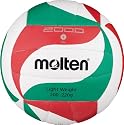 Molten Volleyball V5M2000-L, Weiß/Grün/Rot, 5