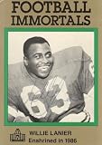 Willie Lanier Autographed Football Immortals Card #131 - Kansas City Chiefs