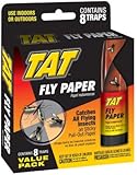 TAT Fly Paper, 8 Pack