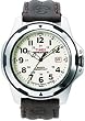 Timex Men's Expedition T49261 Brown Leather Quartz Watch with White Dial