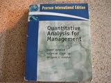 Quantitative Analysis for Management With Student CD 10th International Edition 2009
