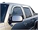 Auto Ventshade [AVS] Outside Mount Rain Guards For 2001 - 2007 Chevrolet Silverado, GMC Sierra 1500 CREW CAB ONLY; 00-06 Sub. 1500/2500/Yukon XL 2500; | Window Vent Visors, 4 pcs. - Chrome | 684355