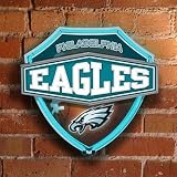 Philadelphia Eagles Neon Shield Wall Lamp