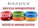 50 PCS Bugs Lock BugsLock Insect Mosquito Repellent Wrist Bands