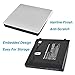 AMASKY(TM) USB 3.0 High Speed External DVD VCD CD RW Drive Burner, Super Slim, Suit for Apple Macbook Pro Air iMAC ...