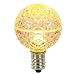Club Pack of 12 LED G40 Warm Clear Replacement Christmas Light Bulbs - E17 Base
