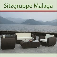 Gartenmöbel Rattan Design Set Modell Malaga 2009