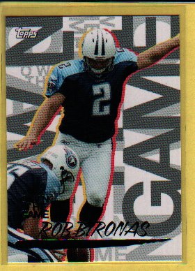 2008 Topps Own The Game #OTG-RB Rob Bironas - Tennessee Titans (Football Cards)