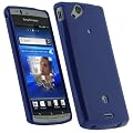 igadgitz Blu Custodia TPU Gel Case Cover Rigida Protezione per Sony Ericsson Xperia Arc S Android Smartphone Movil