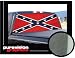 DIXIE REBEL FLAG 22" x 65" -Rear Window Graphic- confederate truck tint