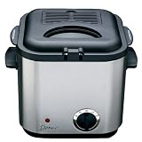 Deni 1.25-qt Stainless Steel Mini Deep Fryer