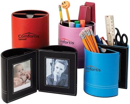 Leather Penholder Picture Frame