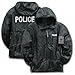 Rapiddominance Police Solid Windbreaker, Black, X-Large