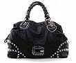 Guess Heartbreaker Large Satchel Handbag Coal