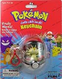 Eigenschaften BASIC FUN Pokemon / POKEMON 2000 - Collectible Pokeball Keychain / Schlüsselanhänger - #52 Mauzi / Meowth - OVP