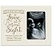 Personalized New Baby Sonogram picture frame for boys and girls Love at first sight Ultrasound photo frame for new Expectant Mothers parents nana,mimi and grandparents (Ivory)