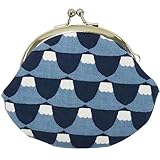 (ハマモンヨウ)濱文様 がま口 富士山小紋