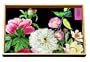 Michel Design 12-1/4 by 7-3/4-Inch Works Decoupage Wooden Vanity Tray, Peony