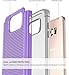 S7 Edge case, Kaptron Galaxy S7 Edge - Double Tone Dual Layer Hybrid Defender Case for Samsung Galaxy S7 Edge (Purple + Grey)
