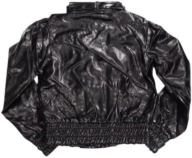 Lipstick - Ladies Faux Leather Jacket, Black 32477-Medium