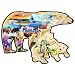 Polar Explorers Shaped Jigsaw Puzzle by Dennis Rogers 1000pc