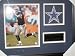Tony Romo Signed 8x10 w/ Dallas Patch Professionally Framed-Matted Cert of Authenticity