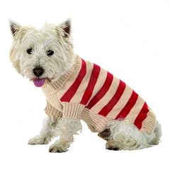 Karlie 16891 - Hundepullover gestreift - 29 cm, schwarz / grau