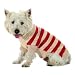 Karlie 16891 - Hundepullover gestreift - 29 cm, schwarz / grau