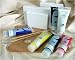 Kitchen & Housewares : Art Advantage Oil Painting Set- Six Oil Paints Wooden Palette Four Canvases & Two Brushes