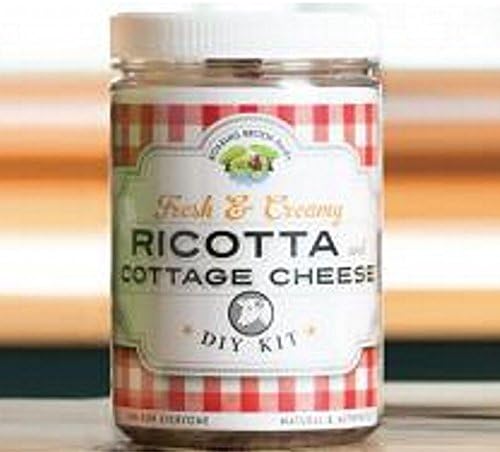 Ricotta and Cottage Cheese Making Kit (Makes 4 Batches of Ricotta and 4 Batches of Cottage Cheese)