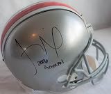 Troy Smith Signed Houston Texans Full Size Replica Helmet