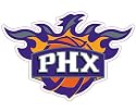Phoenix Suns Glass Tatz Mini-Cutz Window Decal