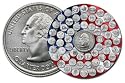 2-SIDED STATE QUARTER JIGSAW PUZZLE - 500-PIECE