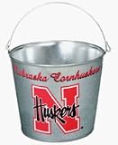 Nebraska Cornhuskers 5 Quart Metal Pail