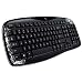 Logitech K250 Tastatur schnurlos Fleur Dark (Fantasy Collection - deutsches Tastaturlayout, QWERTZ)