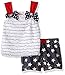 Little Lass Girls' 2 Piece Short Set Disco Dot Eyelash