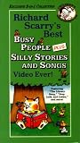 Richard Scarrys Best Busy People Plus Silly Stories And Songs Video! [2 Complete Richard Scarry Videos On One Tape]
