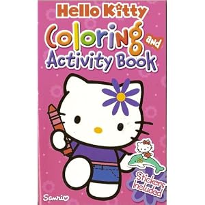 Hello Kitty Coloring and Activity Book - Pink [Paperback]