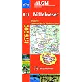 Topographische Sonderkarten Niedersachsen. Sonderblattschnitte auf der Grundlage der amtlichen topographischen Karten, meistens gr�sseres ... Offizielle Radwanderkarte Niedersachsen: R11