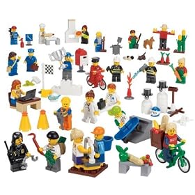 LEGO Community Miniature Figure Set - Contains 256 Pieces by LEGO